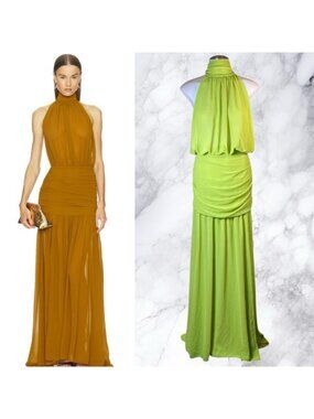 Camila Coelho Yaritza Gown - Lime Green